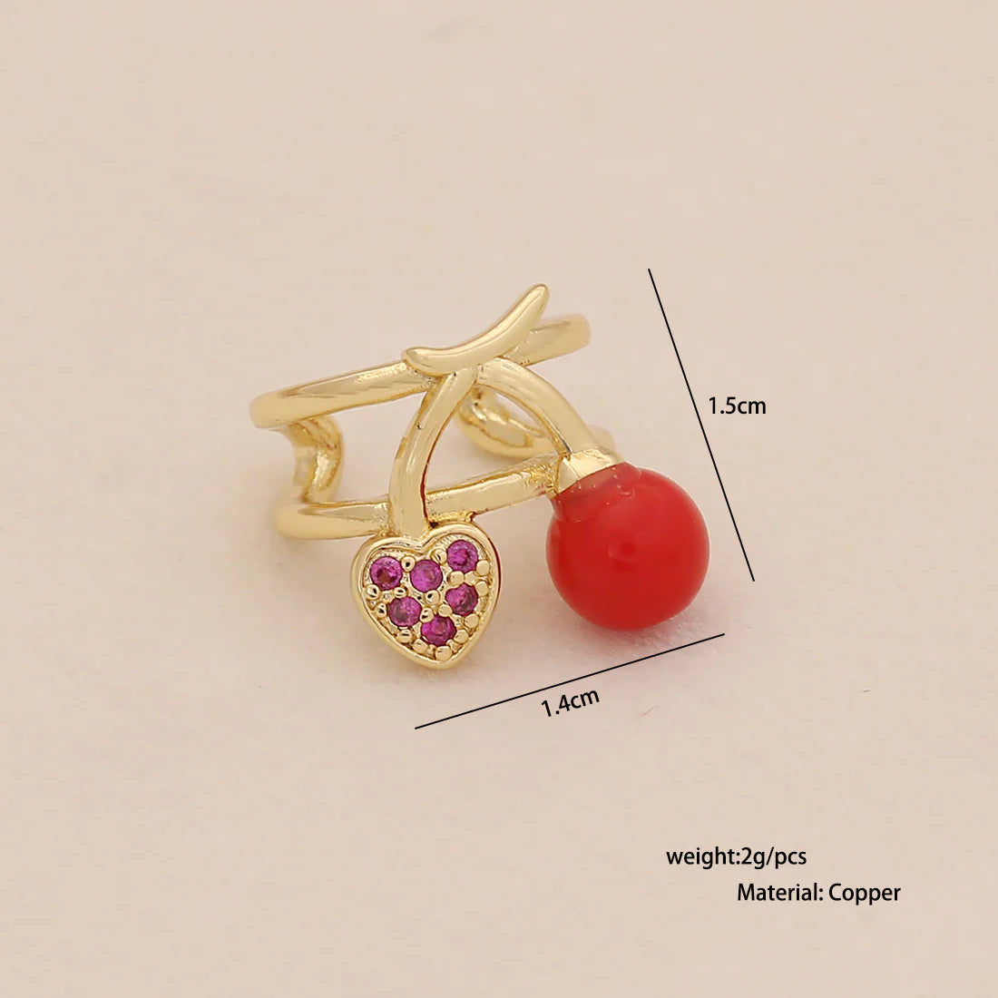 Women's Fashionable All-match Fruit Series Earrings