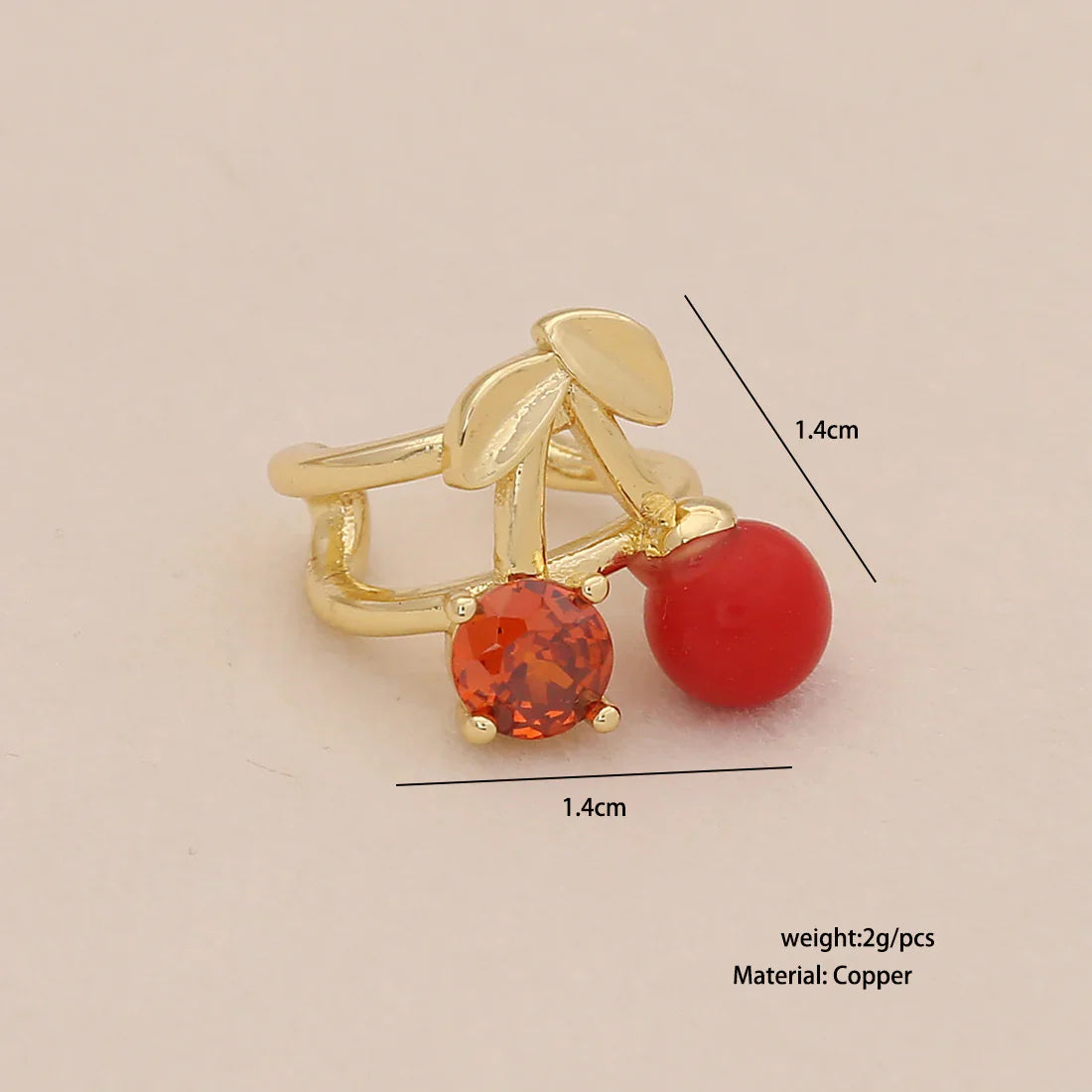 Women's Fashionable All-match Fruit Series Earrings