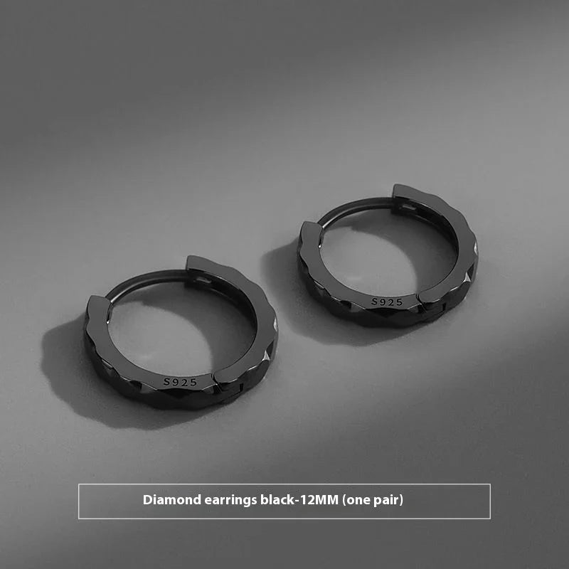 Earrings Men's Fashionable High Sense Ear Clip Simple Niche Temperament